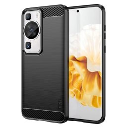 Силиконов гръб марка MOFI за Huawei P60 Pro - черен