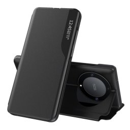 Тънък кожен калъф за Honor Magic5 Lite 5G – черен