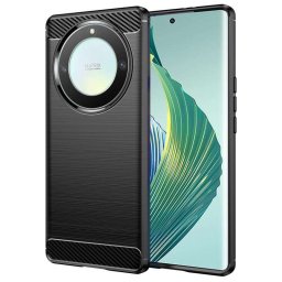 Силиконов гръб Rugged Armor за Honor Magic5 Lite 5G - черен