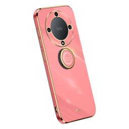 Хибриден гръб със стойка тип пръстен марка XINLI за Honor Magic5 Lite 5G - червен