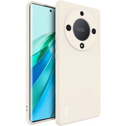 Силиконов гръб марка IMAK за Honor Magic5 Lite 5G - слонова кост