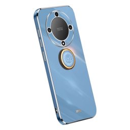 Хибриден гръб със стойка тип пръстен марка XINLI за Honor Magic5 Lite 5G - тъмно син