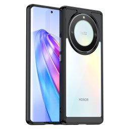 Силиконов гръб Rugged Armor за Honor Magic5 Lite 5G - черна рамка