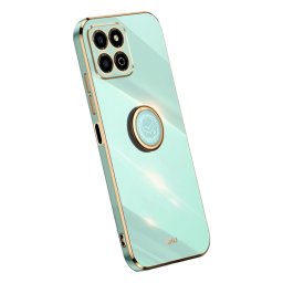 Хибриден гръб със стойка тип пръстен марка XINLI за Honor X8a - зелен