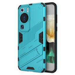 Хибриден гръб със стойка марка BIBERCAS за Huawei P60 Pro - светло син