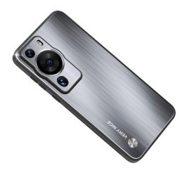 Алуминиев гръб за Huawei P60 Pro - сребрист