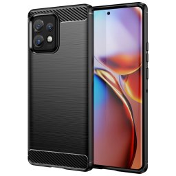 Силиконов гръб Rugged Armor за Motorola Edge 40 Pro 5G - черен