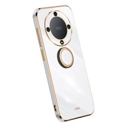 Хибриден гръб със стойка тип пръстен марка XINLI за Honor Magic5 Lite 5G - бял