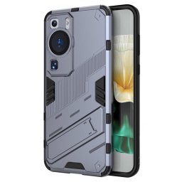 Хибриден гръб със стойка марка BIBERCAS за Huawei P60 Pro - сив