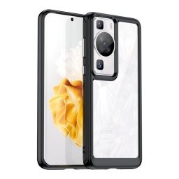 Силиконов гръб Rugged Armor за Huawei P60 Pro - черна рамка