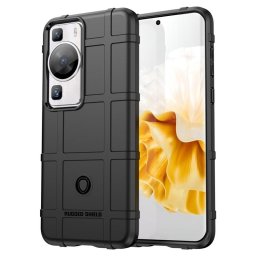Подсилен силиконов гръб за Huawei P60 Pro - черен