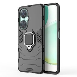 Хибриден гръб със стойка за Huawei Nova 11i - черен