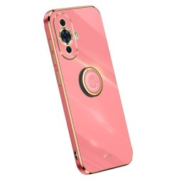 Хибриден гръб със стойка тип пръстен марка XINLI за Huawei Nova 11/12s - червен
