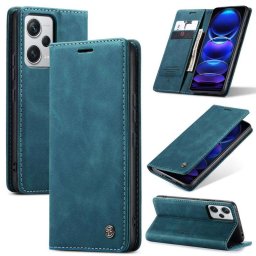 Калъф страничен flip марка CASEME за Xiaomi Redmi Note 12 Pro+ 5G – тюркоазен