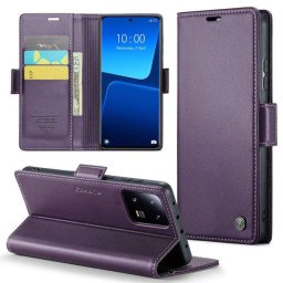 Калъф страничен flip марка CASEME за Xiaomi 13 Pro – лилав