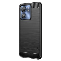 Силиконов гръб марка MOFI за Motorola Edge 40 - черен