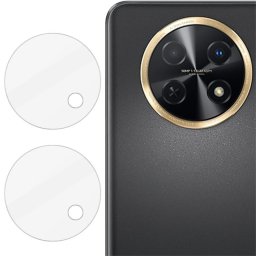 Два броя удароустойчив стъклен протектор за камера марка IMAK за Huawei nova Y91