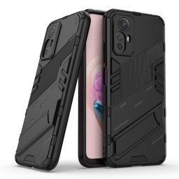 Хибриден гръб със стойка марка BIBERCAS за Xiaomi Redmi Note 12S - черен