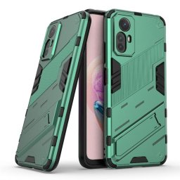 Хибриден гръб със стойка марка BIBERCAS за Xiaomi Redmi Note 12S - зелен металик