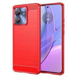Силиконов гръб марка MOFI за Motorola Edge 40 - червен