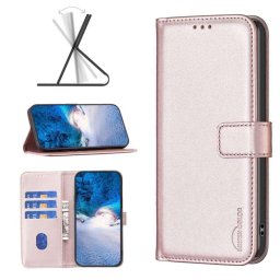 Кожен калъф тип портмоне марка BINFEN COLOR за Nokia G42 5G - перлено розов