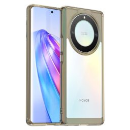 Силиконов гръб Rugged Armor за Honor Magic5 Lite 5G - сива рамка