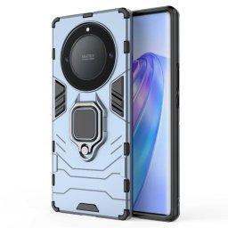 Хибриден гръб със стойка за Honor Magic5 Lite 5G - стоманено син