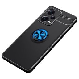 Хибриден гръб с кръгла стойка за Xiaomi Redmi Note 12 Pro 5G - син