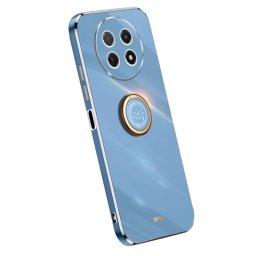 Хибриден гръб със стойка тип пръстен марка XINLI за Huawei nova Y91 - син