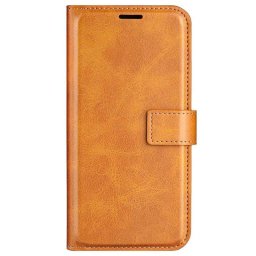 Кожен калъф тип портмоне за Nokia G42 5G - бежов
