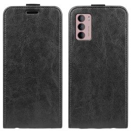 Кожен калъф flip за Nokia G42 5G - черен