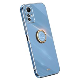 Хибриден гръб със стойка тип пръстен марка XINLI за Xiaomi Redmi Note 12S - син