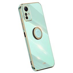 Хибриден гръб със стойка тип пръстен марка XINLI за Xiaomi Redmi Note 12S - зелен