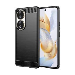 Силиконов гръб Rugged Armor за Honor 90 - черен