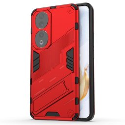 Хибриден гръб със стойка марка BIBERCAS за Honor 90 - червен