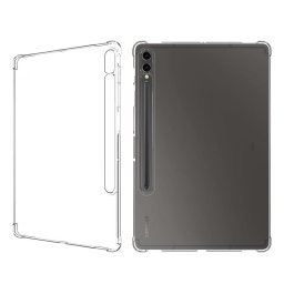 Силиконов гръб за Samsung Galaxy Tab S9+ - прозрачен