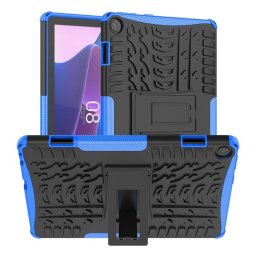 Двупластов гръб със стойка за Lenovo Tab M10 3rd Gen - син