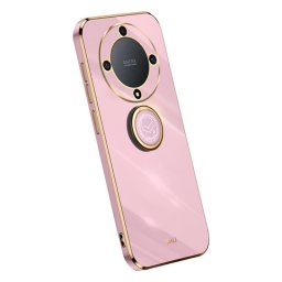 Хибриден гръб със стойка тип пръстен марка XINLI за Honor Magic5 Lite 5G - лилав