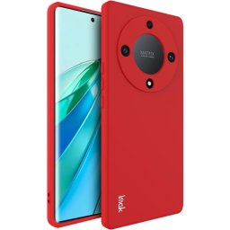 Силиконов гръб марка IMAK за Honor Magic5 Lite 5G - червен