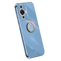Хибриден гръб със стойка тип пръстен марка XINLI за Huawei Nova 11 Pro - син