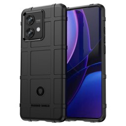 Подсилен силиконов гръб за Motorola Edge 40 Neo 5G - черен