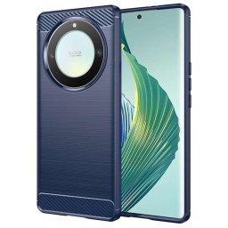 Силиконов гръб Rugged Armor за Honor Magic5 Lite 5G - тъмно син