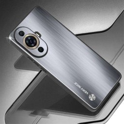 Алуминиев гръб за Huawei Nova 11 Pro - сребрист