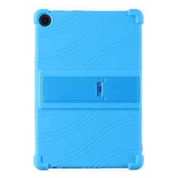 Силиконов гръб със стойка за Lenovo Tab M10 3rd Gen - светло син
