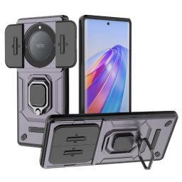 Хибриден гръб със стойка за Honor Magic5 Lite 5G - лилав