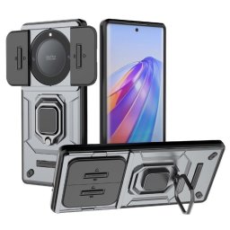 Хибриден гръб със стойка за Honor Magic5 Lite 5G - сив