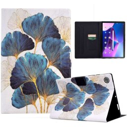 Калъф за Lenovo Tab M10 Plus 3rd Gen - сини цветя