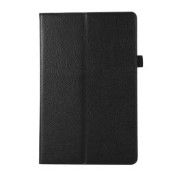 Кожен калъф за Lenovo Tab M10 Plus 3rd Gen - черен