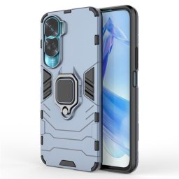 Хибриден гръб със стойка за Honor 90 Lite 5G - стоманено син