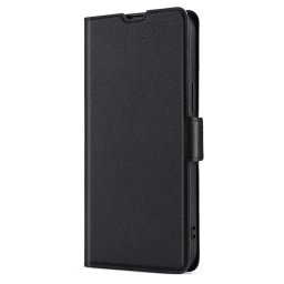 Тънък кожен калъф за Honor Magic5 Lite 5G – черен